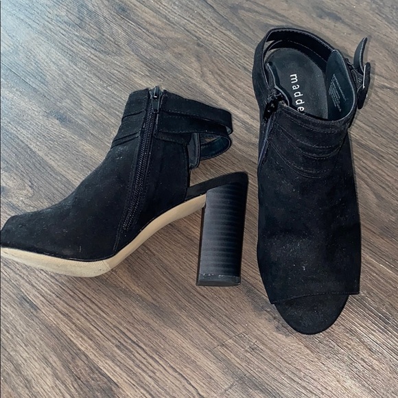 Madden Girl Peep Toe Booties - Picture 2 of 4